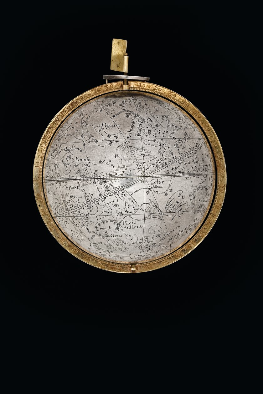 हरक्यूलिस और एटलस, ऑग्सबर्ग, 1697-99 द्वारा समर्थित दो असाधारण स्थलीय और आकाशीय ग्लोब द्वारा अब्राहम ड्रेंटवेट