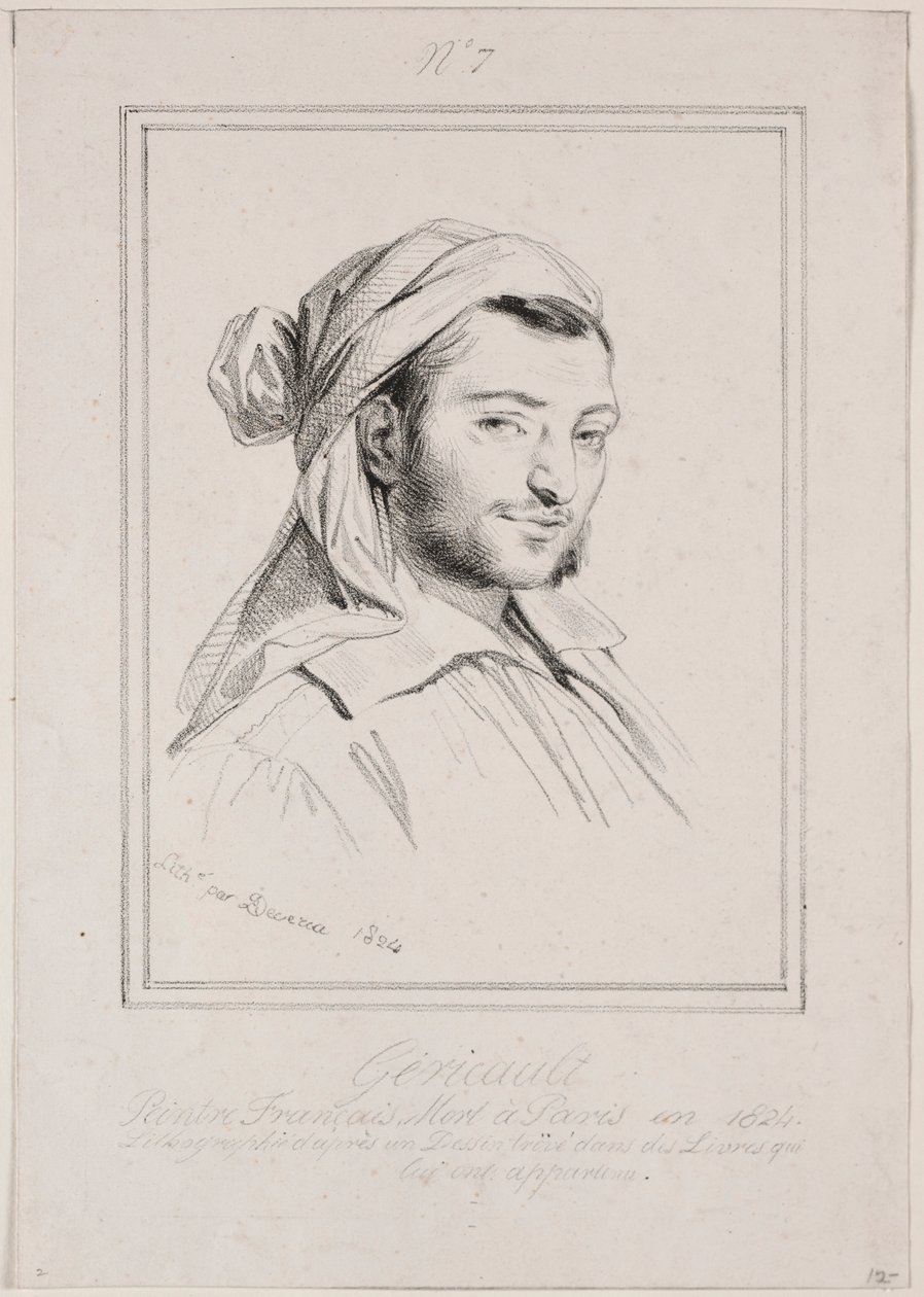 थियोडोर गेरिकौल, 1824। द्वारा अकिल देवेरिया