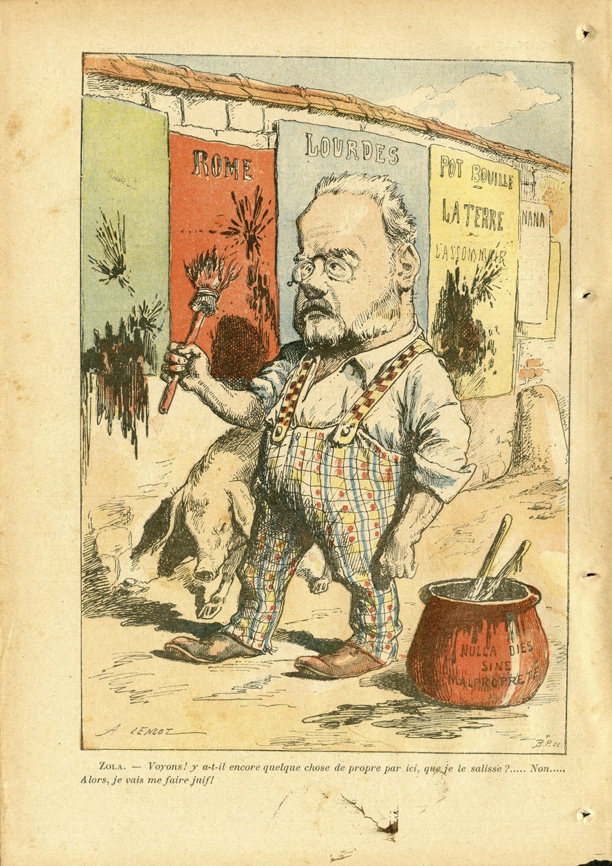 ले पेलेरिन में अकिल लेमोट (1846-1909) का चित्रण द्वारा अकिल लिमोट