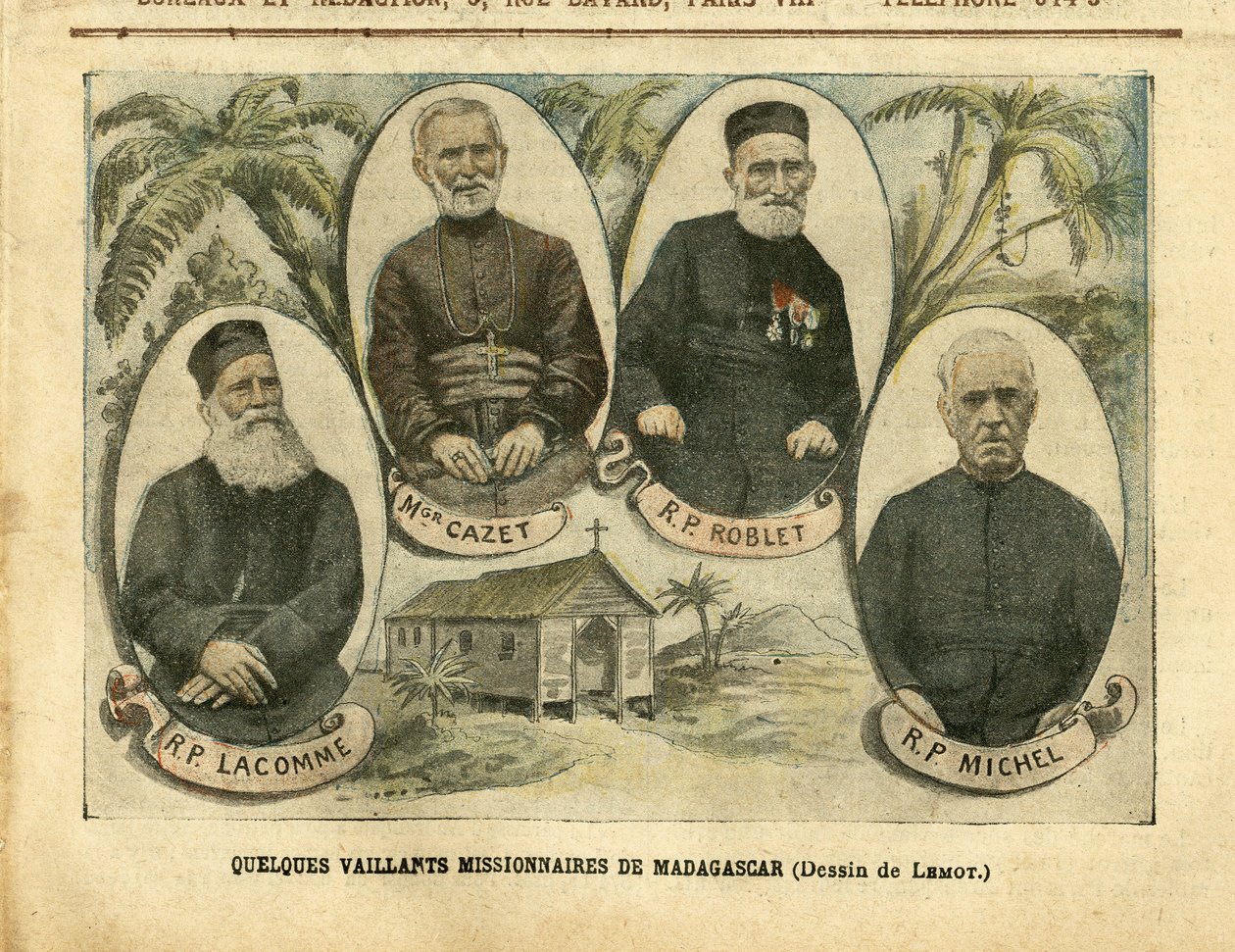 ले पेलेरिन में अकिल लेमोट (1846-1909) का चित्रण द्वारा अकिल लिमोट