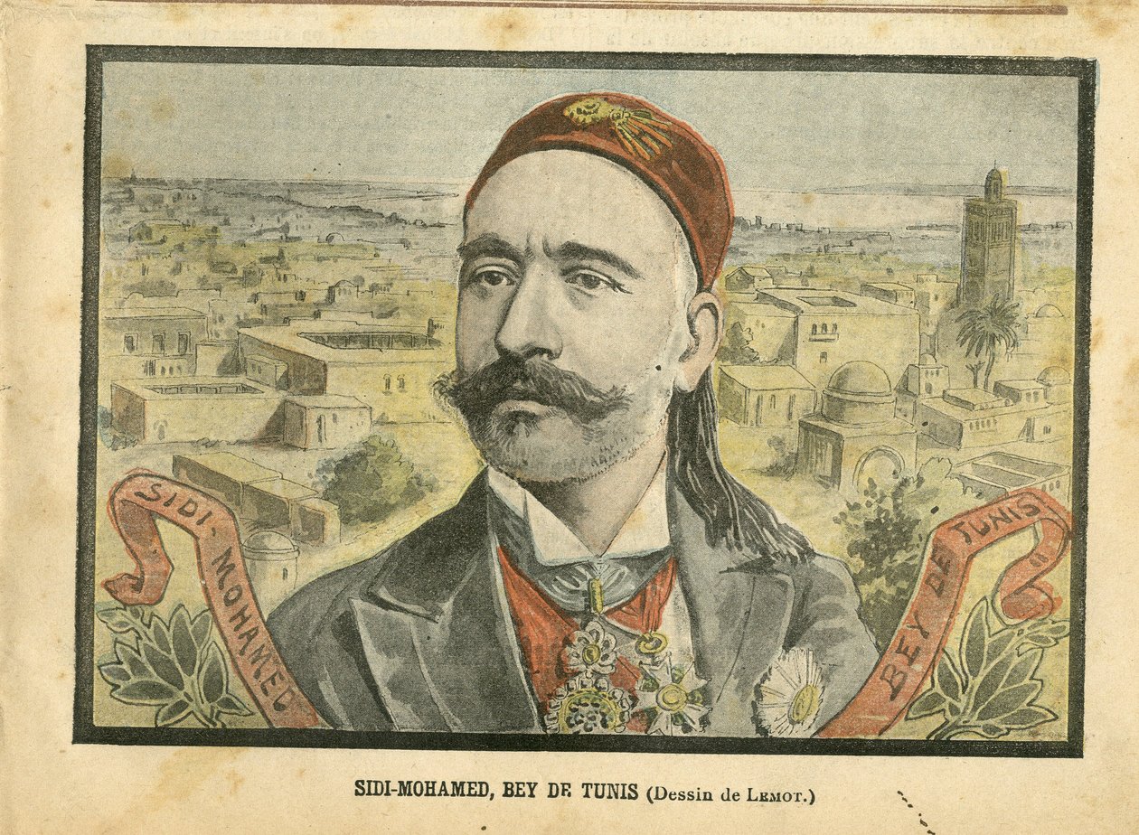 ले पेलेरिन में अकिल लेमोट (1846-1909) का चित्रण द्वारा अकिल लिमोट