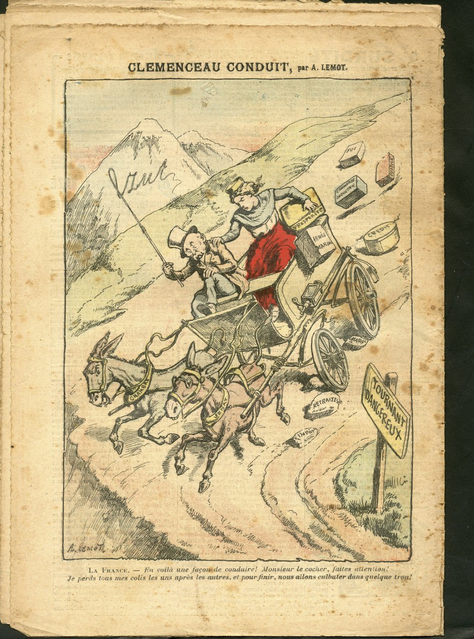 ले पेलेरिन में अकिल लेमोट (1846-1909) का चित्रण द्वारा अकिल लिमोट