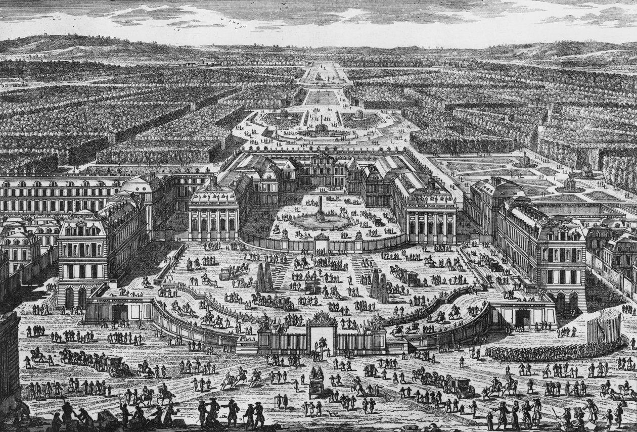 Chateau de Versailles का दृश्य द्वारा एडम पेरेल