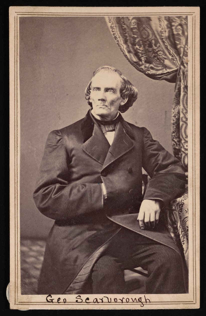 जॉर्ज स्कारबोरो का पोर्ट्रेट, 1862-1863। द्वारा अदीस और नोएल