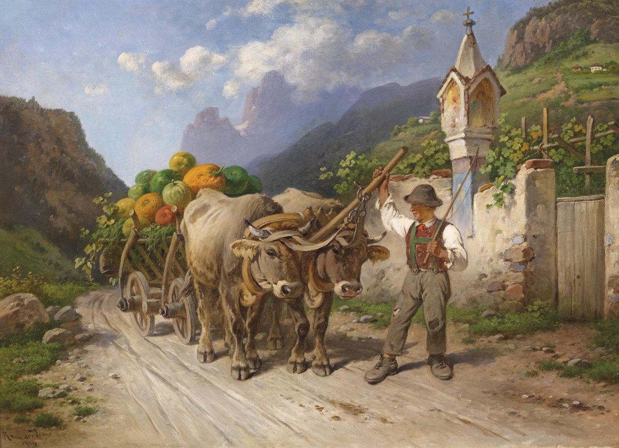 भरपूर फसल द्वारा एडोल्फ वैन डेर वेन