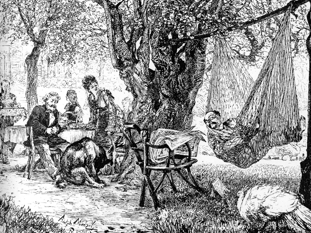 सीस्टा, सी 1880-1882 द्वारा एडॉल्फ मेंजेल