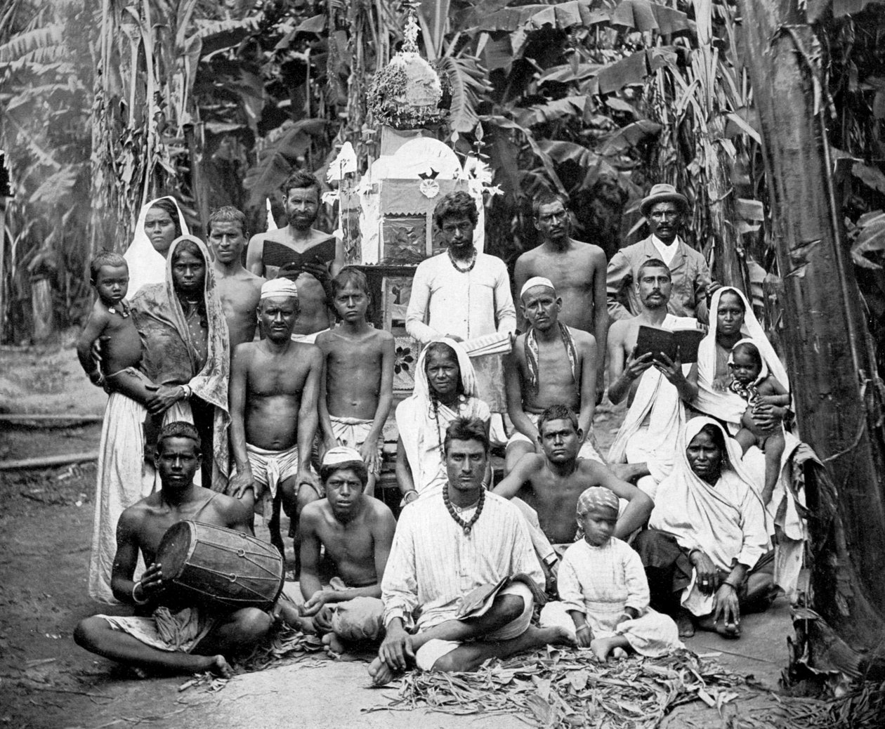 पूजा में कूलियां, जमैका, c1905। द्वारा एडोल्फ डुपरली और सोन