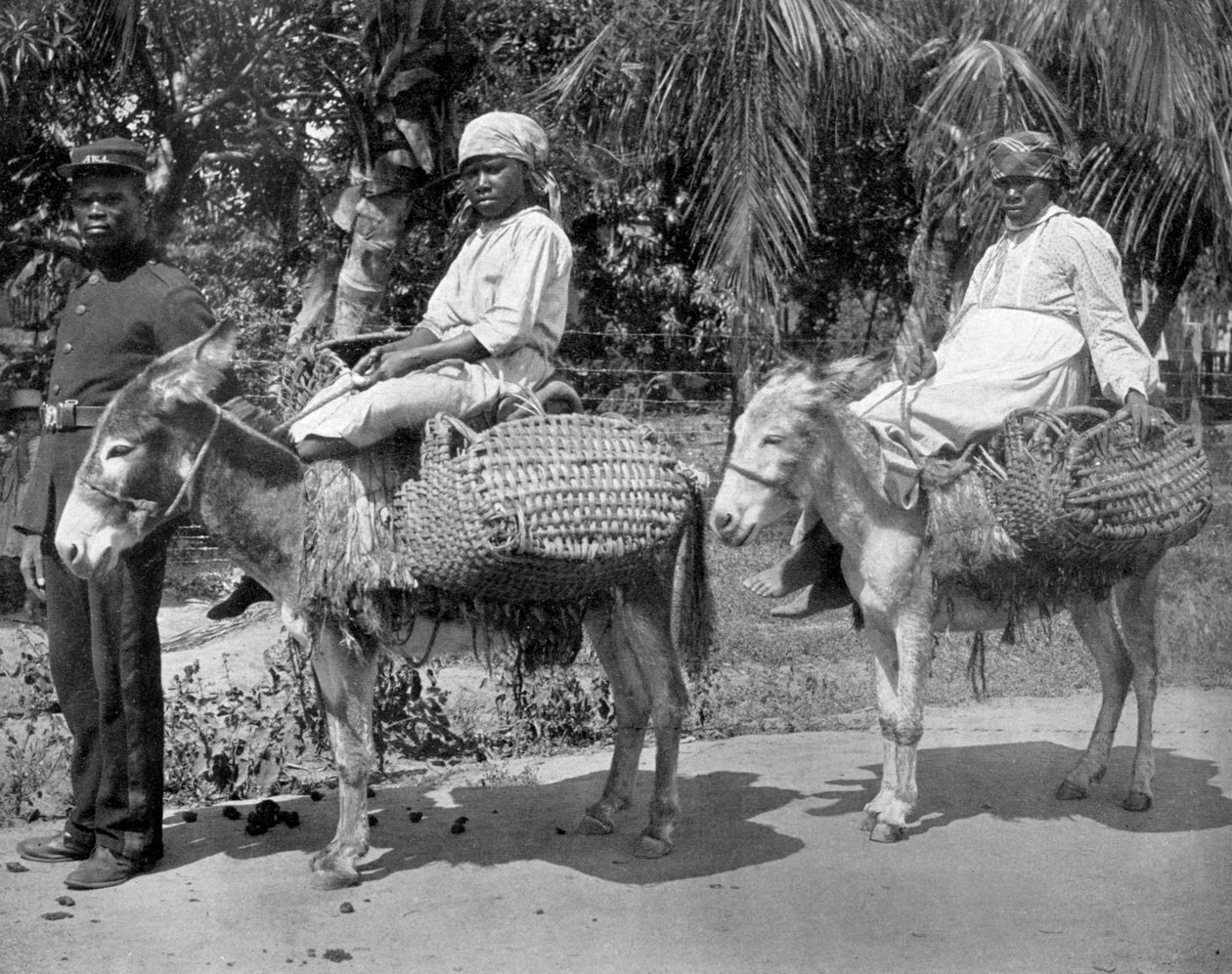 जेल से बाहर, जमैका, c1905। द्वारा एडोल्फ डुपरली और सोन