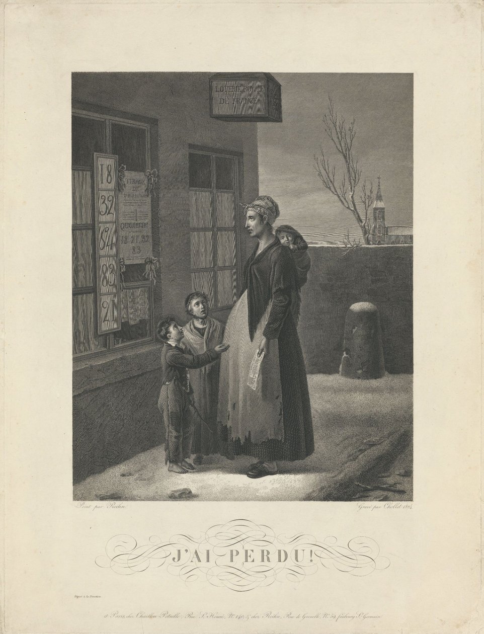 जय लॉस्ट!, 1824 द्वारा आदोलफ रोहन