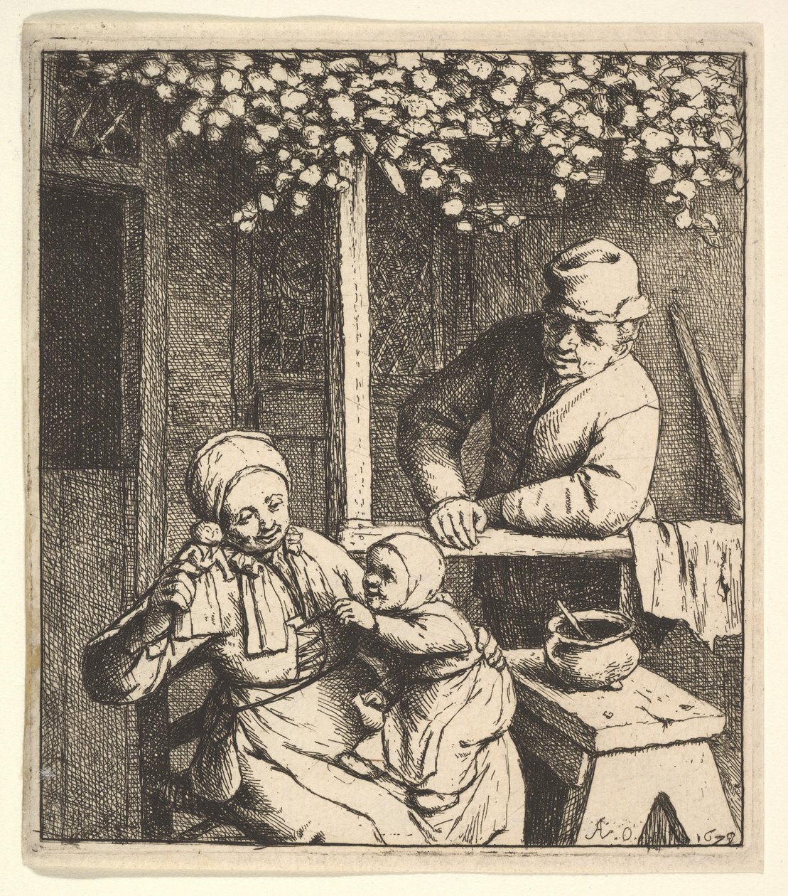 गुड़िया, 1610-85। द्वारा एड्रिएन जंज़। वैन ओस्टेड