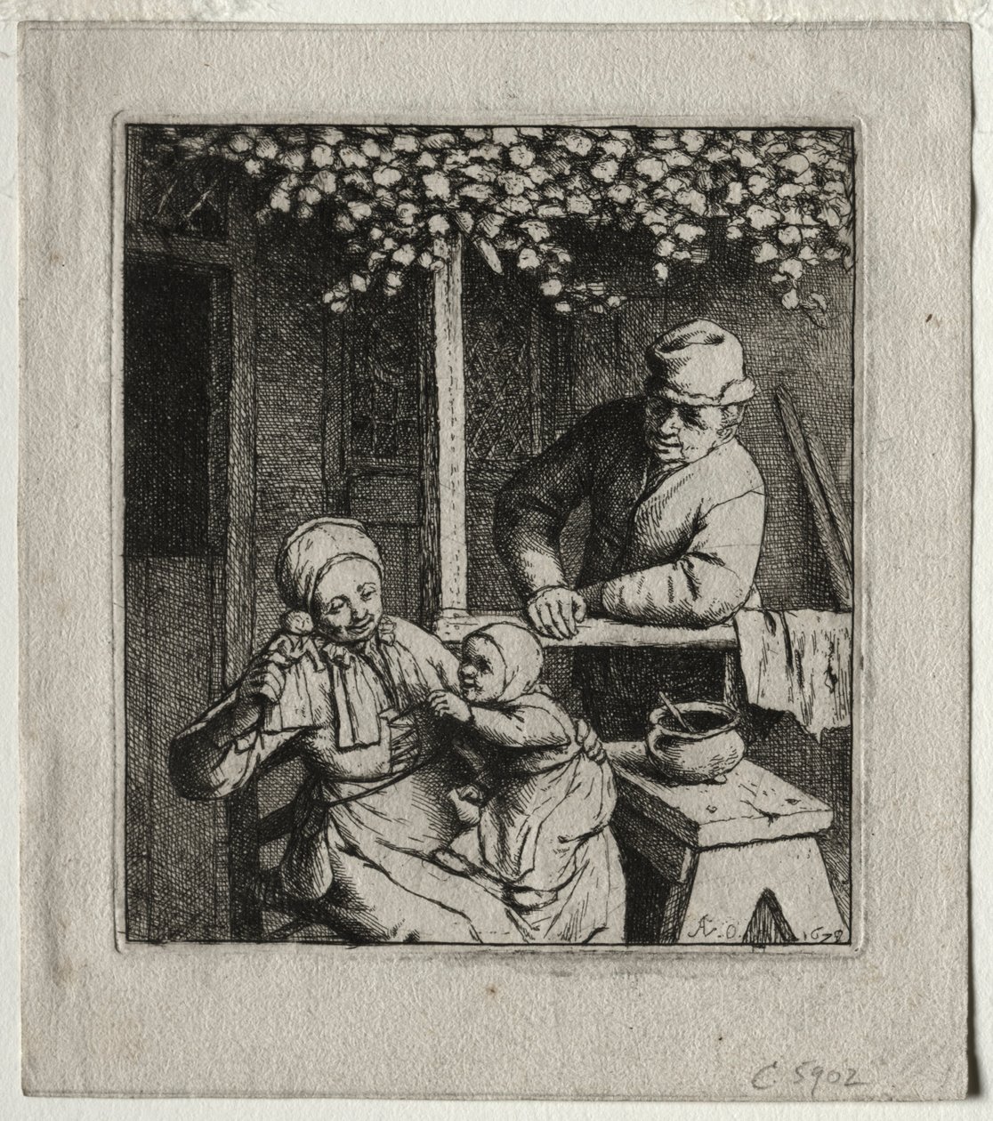 गुड़िया, 1678। द्वारा एड्रिएन जंज़। वैन ओस्टेड