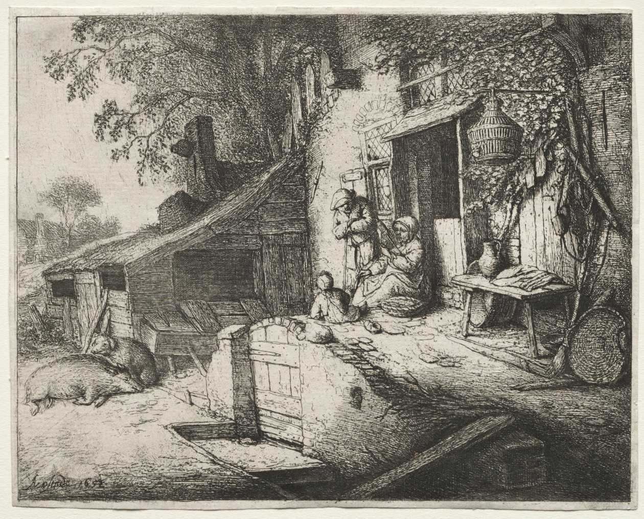  द्वारा एड्रियान वैन ओस्टेड