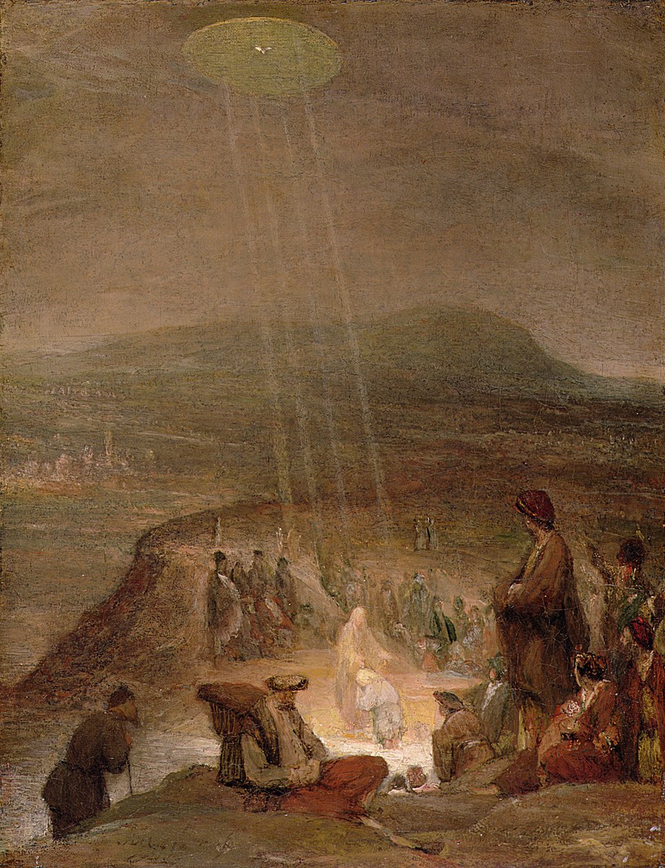 मसीह का बपतिस्मा, c.1710 द्वारा एरंट डी गेल्डर