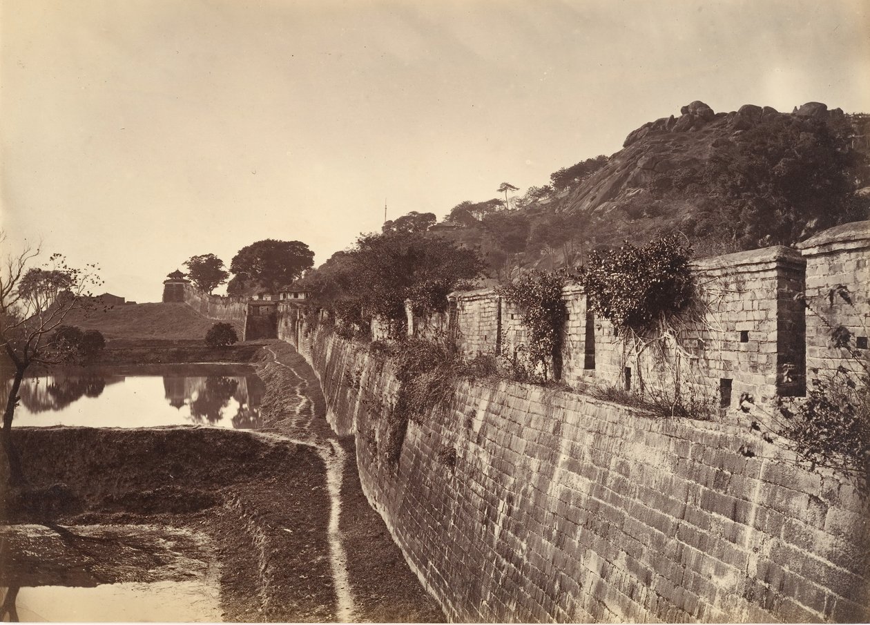 सिटीवॉल का एक हिस्सा, फूचो, सीए। 1869. द्वारा अफोंग लाइ