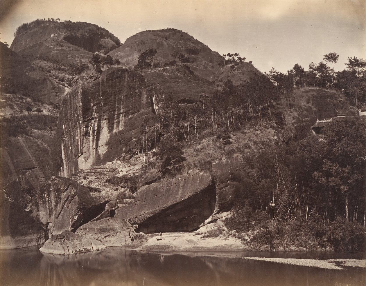 हिसियू पीक, सीए। 1869. द्वारा अफोंग लाइ