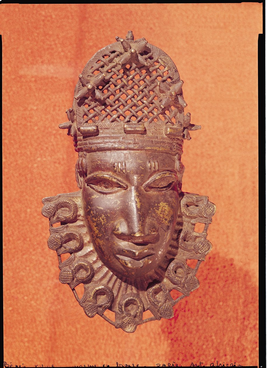 मास्क, बेनिन (कांस्य) द्वारा अफ़्रीकी
