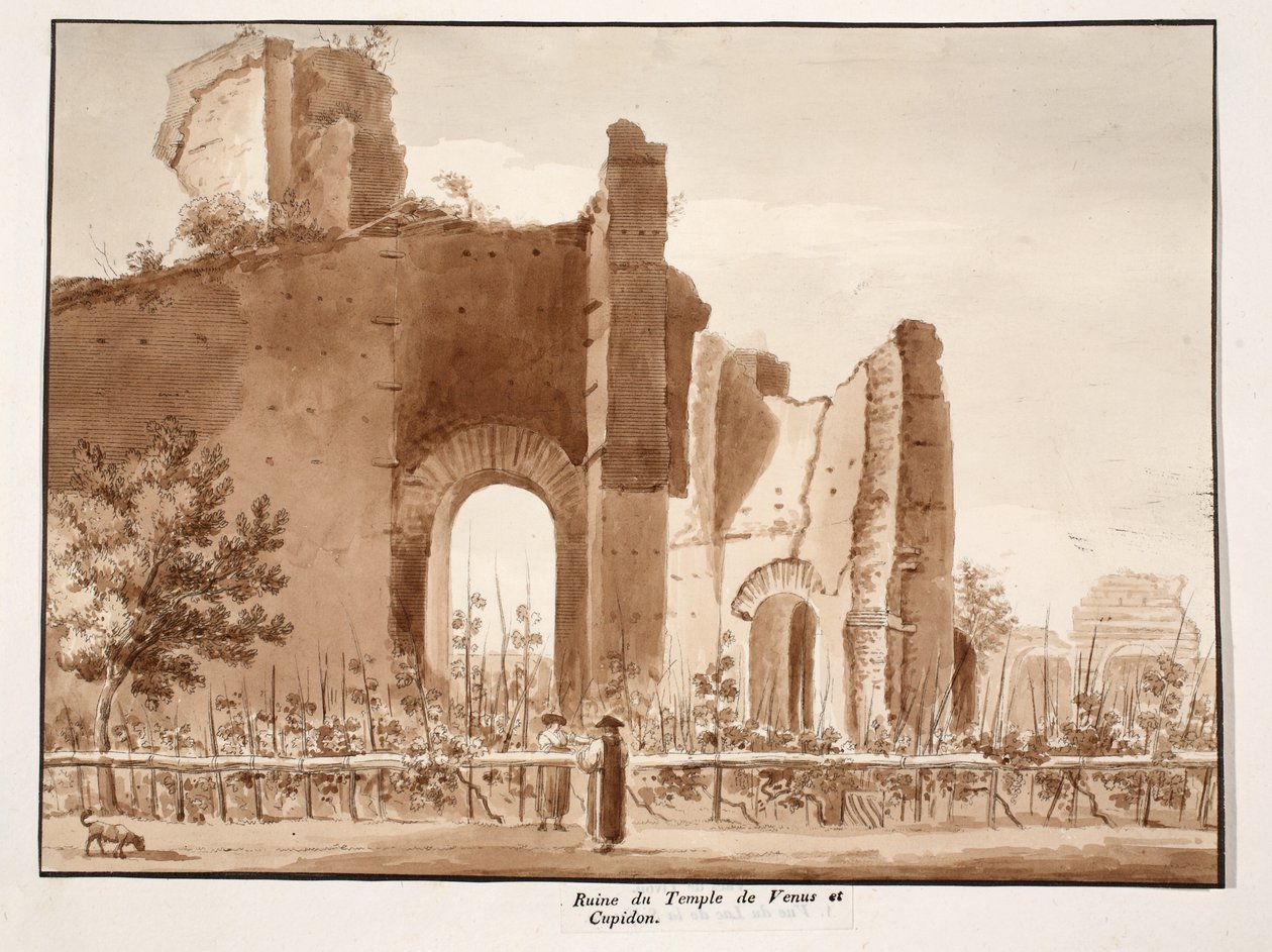 वीनस एंड क्यूपिड, 1833 का मंदिर द्वारा एगोस्टिनो टोफ़ानेलि