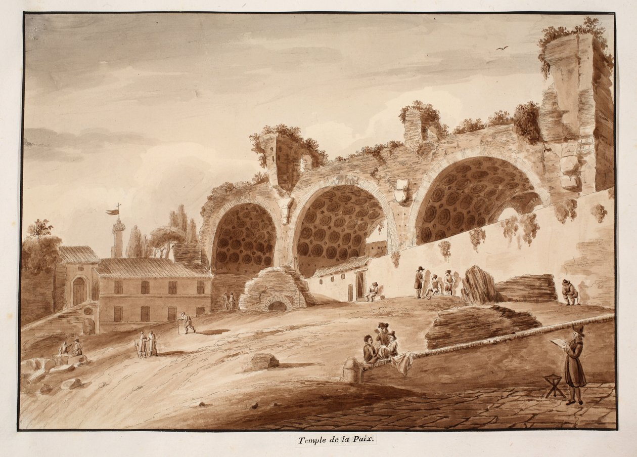 1833 का मंदिर द्वारा एगोस्टिनो टोफ़ानेलि