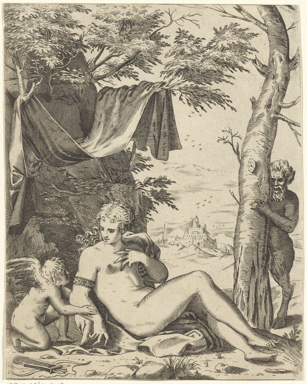  द्वारा Agostino Carracci (के लिए जिम्मेदार)