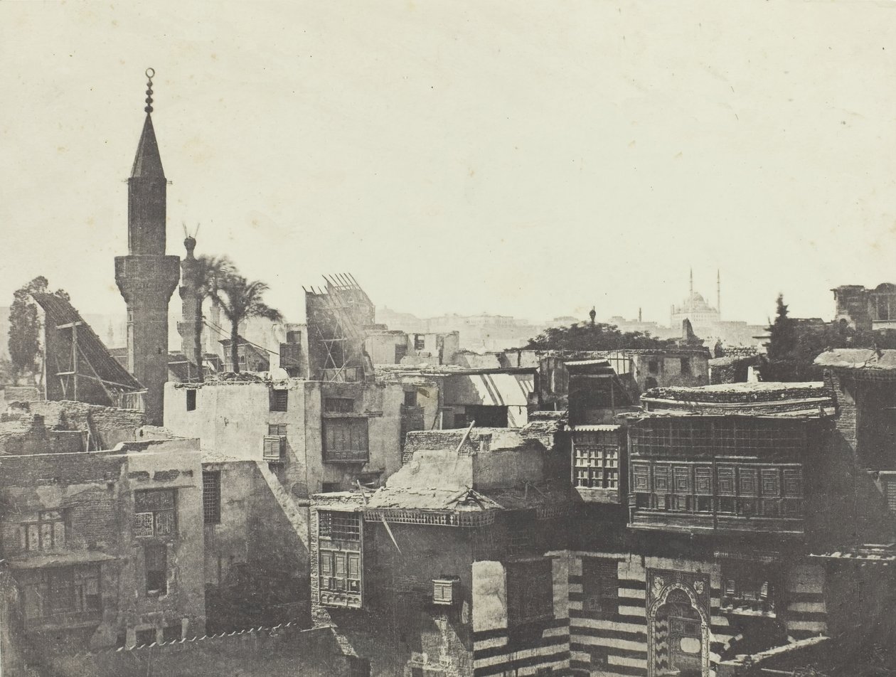 पश्चिम से लिया गया सामान्य दृश्य, ले कैयर, 184951, 1852 में छपा। द्वारा ऐमे रोचासो