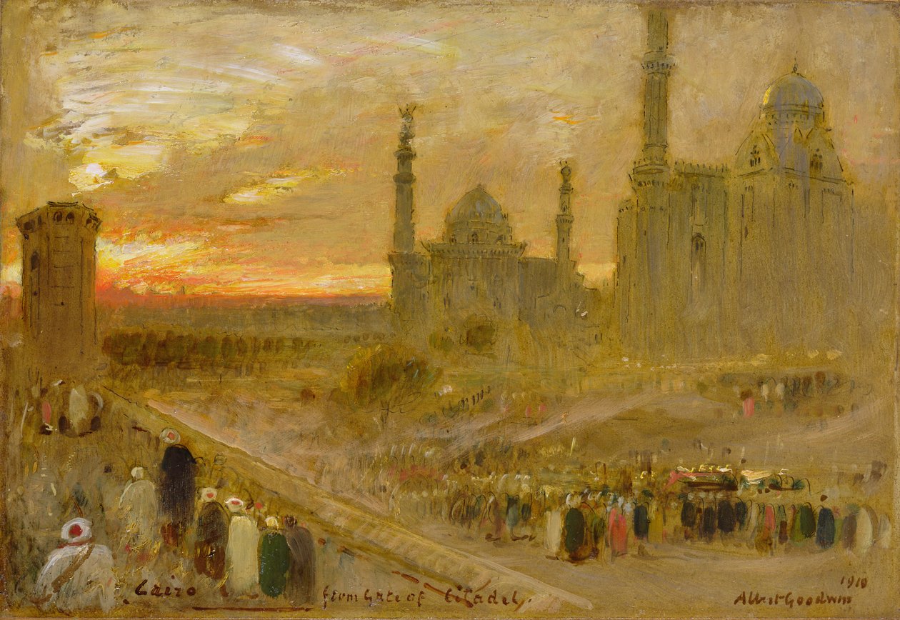 गढ़, 1910 के काहिरा से द्वारा अल्बर्ट गुडविन