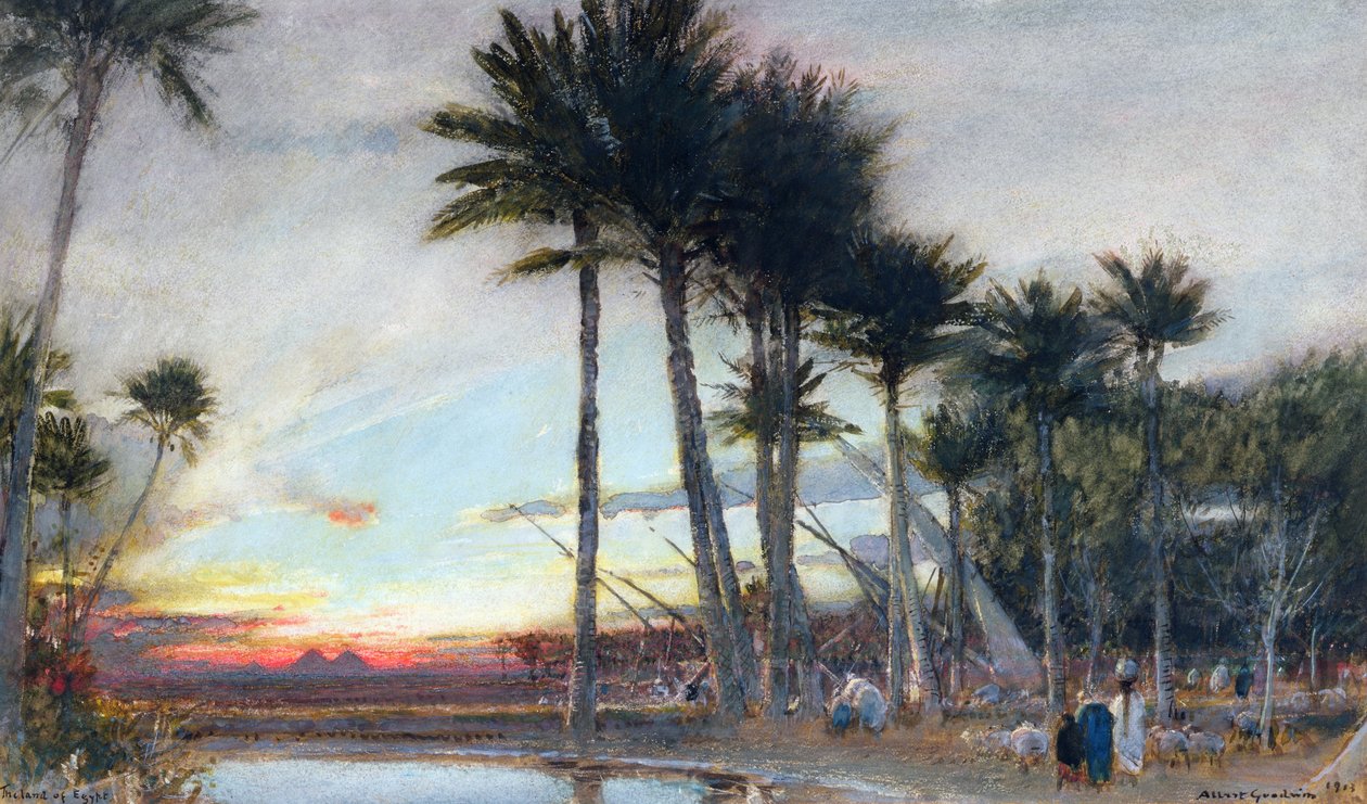 मिस्र की भूमि, 1913 द्वारा अल्बर्ट गुडविन