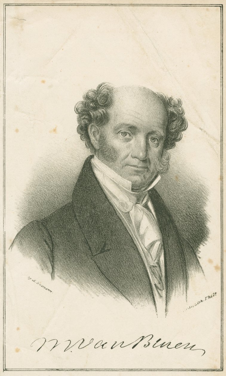 मार्टिन वान बुरेन, 1840 द्वारा अल्बर्ट न्यूज़म
