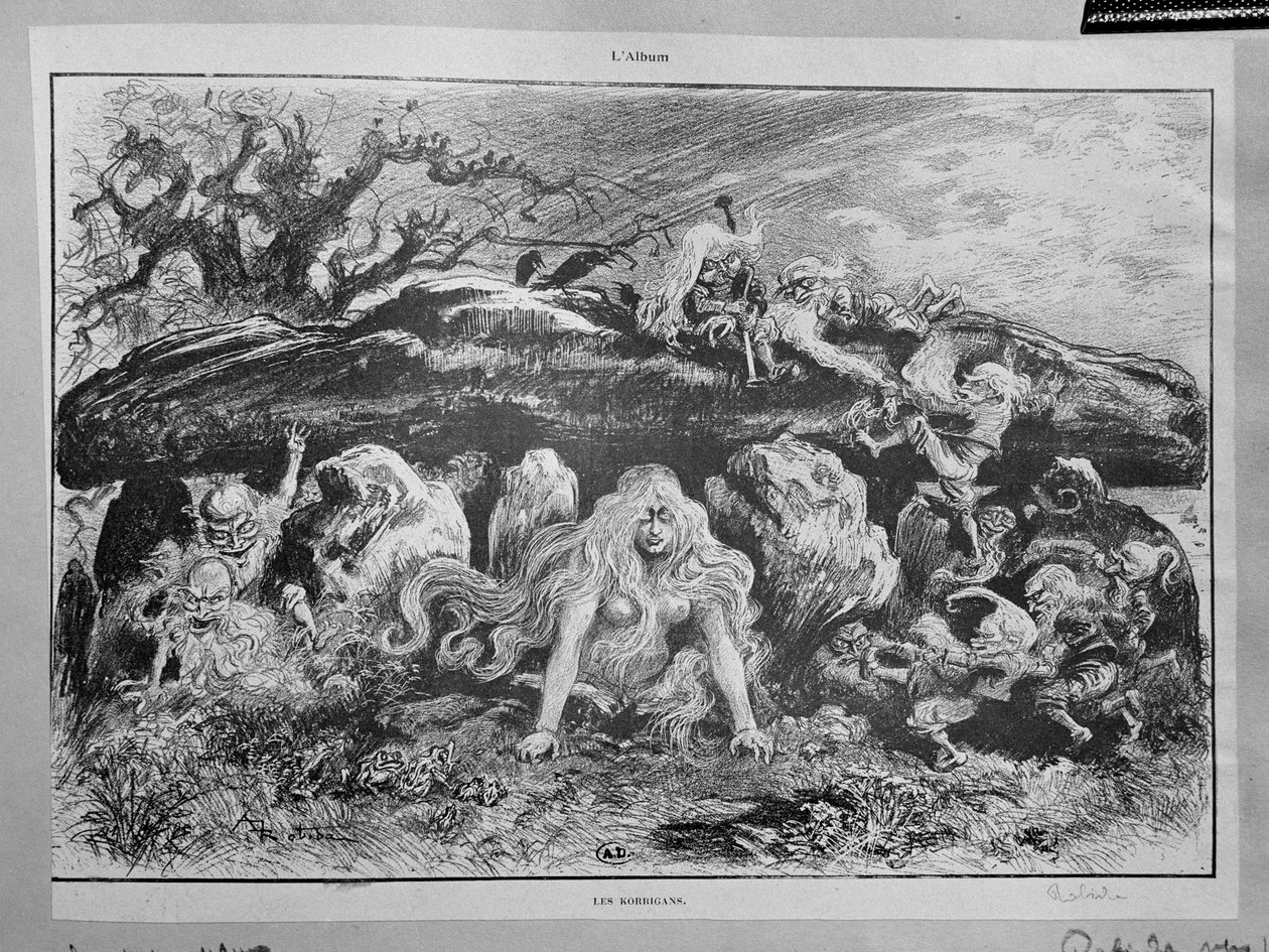 द कोर्रिगंस, c.1900 द्वारा अल्बर्ट रोबिडा