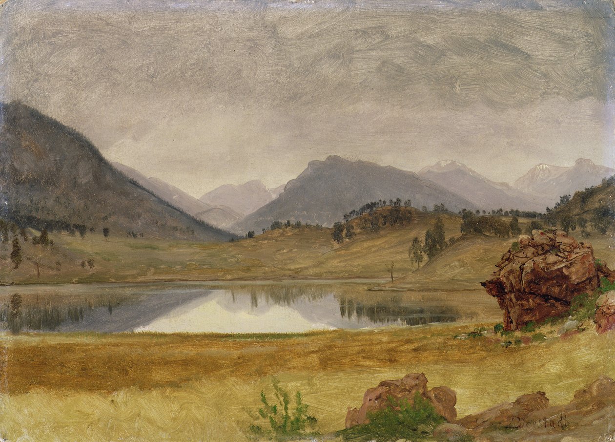 विंड रिवर कंट्री, c.1860 द्वारा अल्बर्ट बिएरस्टाड