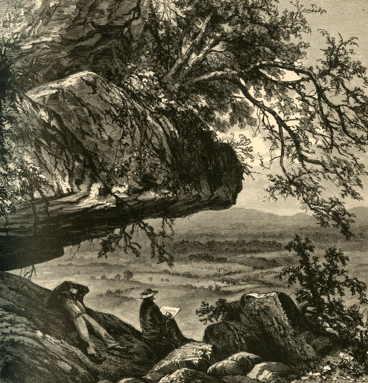 मैरीलैंड हाइट्स, 1872। द्वारा अल्बर्ट बोबेट
