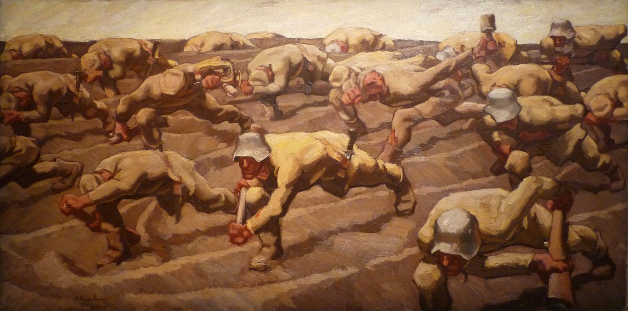 उत्तरी फ्रांस, 1917 द्वारा एल्बिन एगर लिएंज़ो