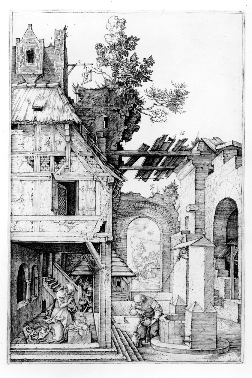 द नेटिविटी, c.1504 द्वारा अल्ब्रेक्ट ड्यूरर