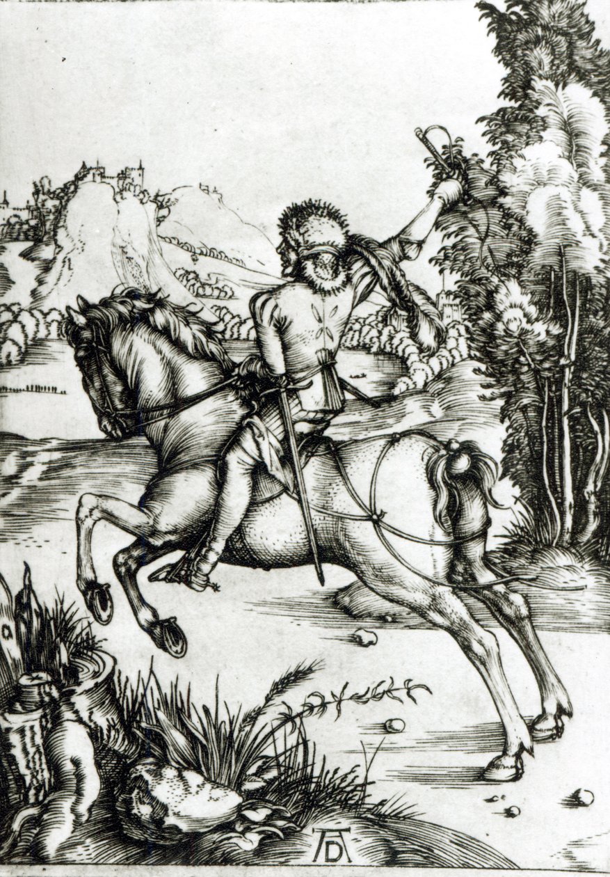 द स्मॉल कूरियर, c.1496 द्वारा अल्ब्रेक्ट ड्यूरर