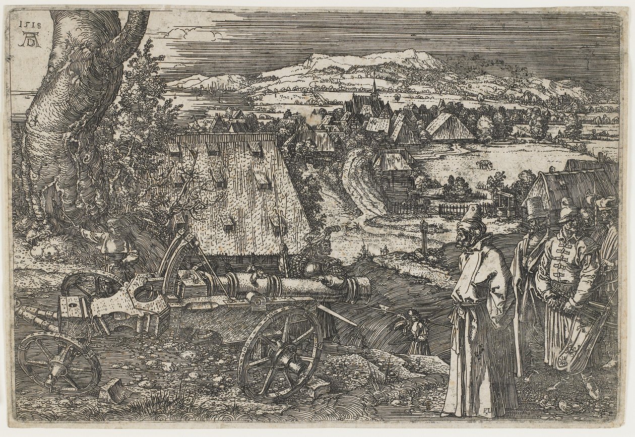 द तोप, 1518 द्वारा अल्ब्रेक्ट ड्यूरर