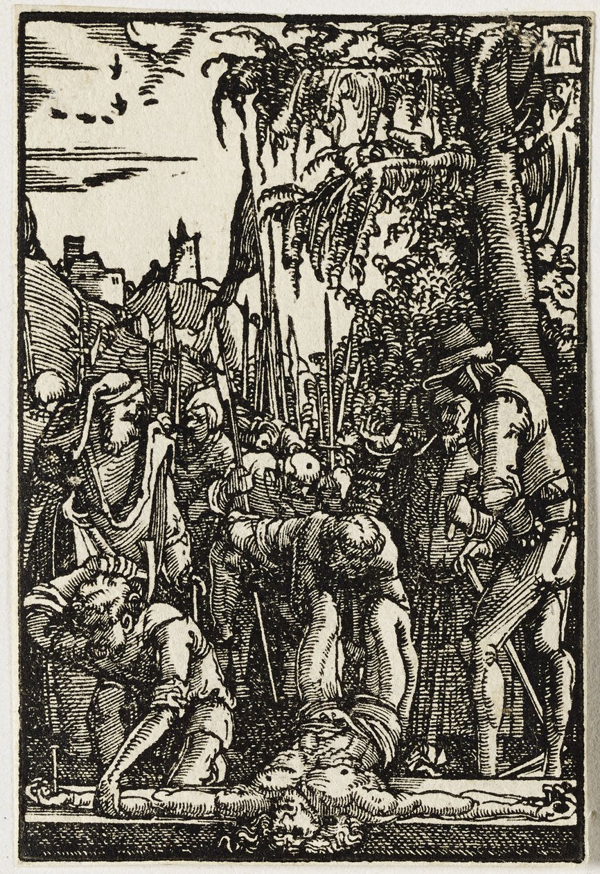 क्राइस्ट नेल्ड टू द क्रॉस, c. 1513. द्वारा अल्ब्रेक्ट अल्टरडोरर