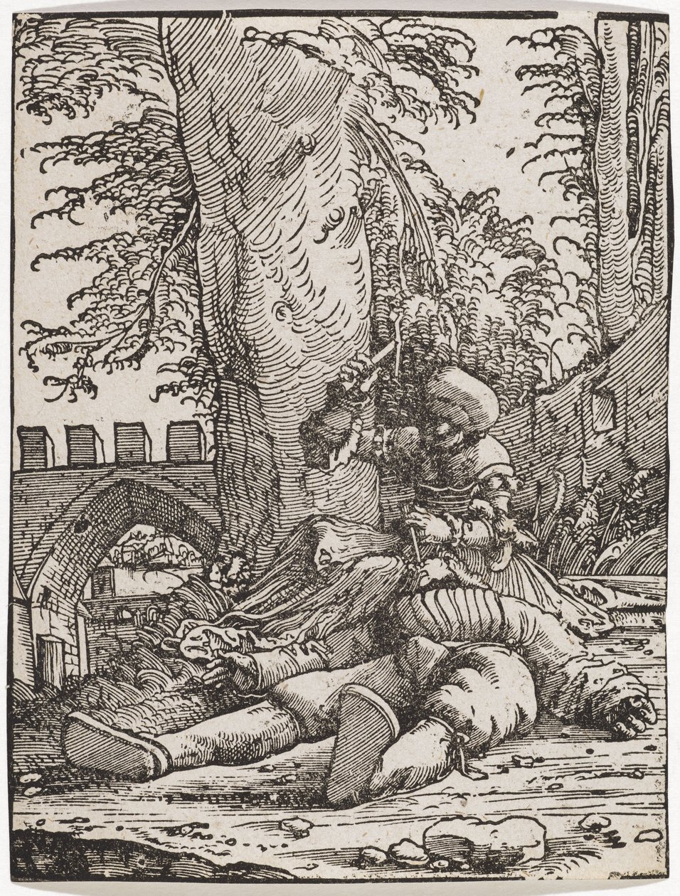 याएल ने सीसरा को मार डाला, c. 1523 द्वारा अल्ब्रेक्ट अल्टरडोरर