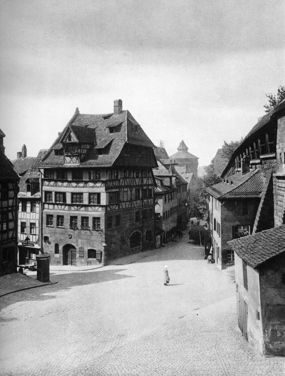 अल्ब्रेक्ट ड्यूरर्स हाउस, नुरेमबर्ग, 1936 द्वारा अल्ब्रेक्ट ड्यूरर