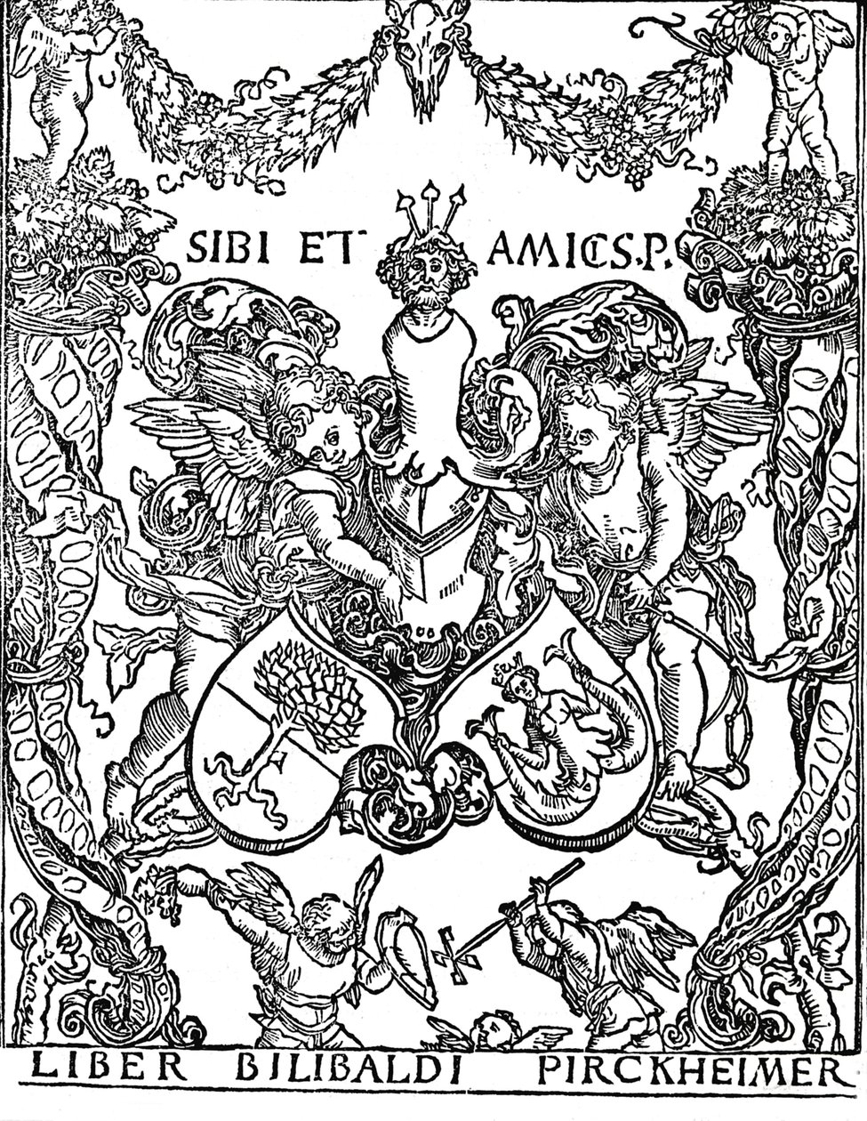 विलिबाल्ड पीर्काइमर की पुस्तिका, c1502-1503, 1906 द्वारा अल्ब्रेक्ट ड्यूरर