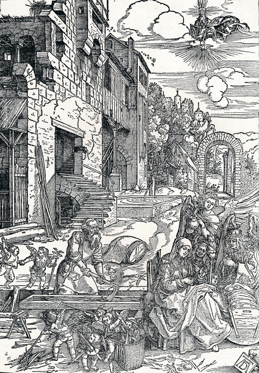 मिस्र में पवित्र परिवार, c1501-1502, 1906 द्वारा अल्ब्रेक्ट ड्यूरर