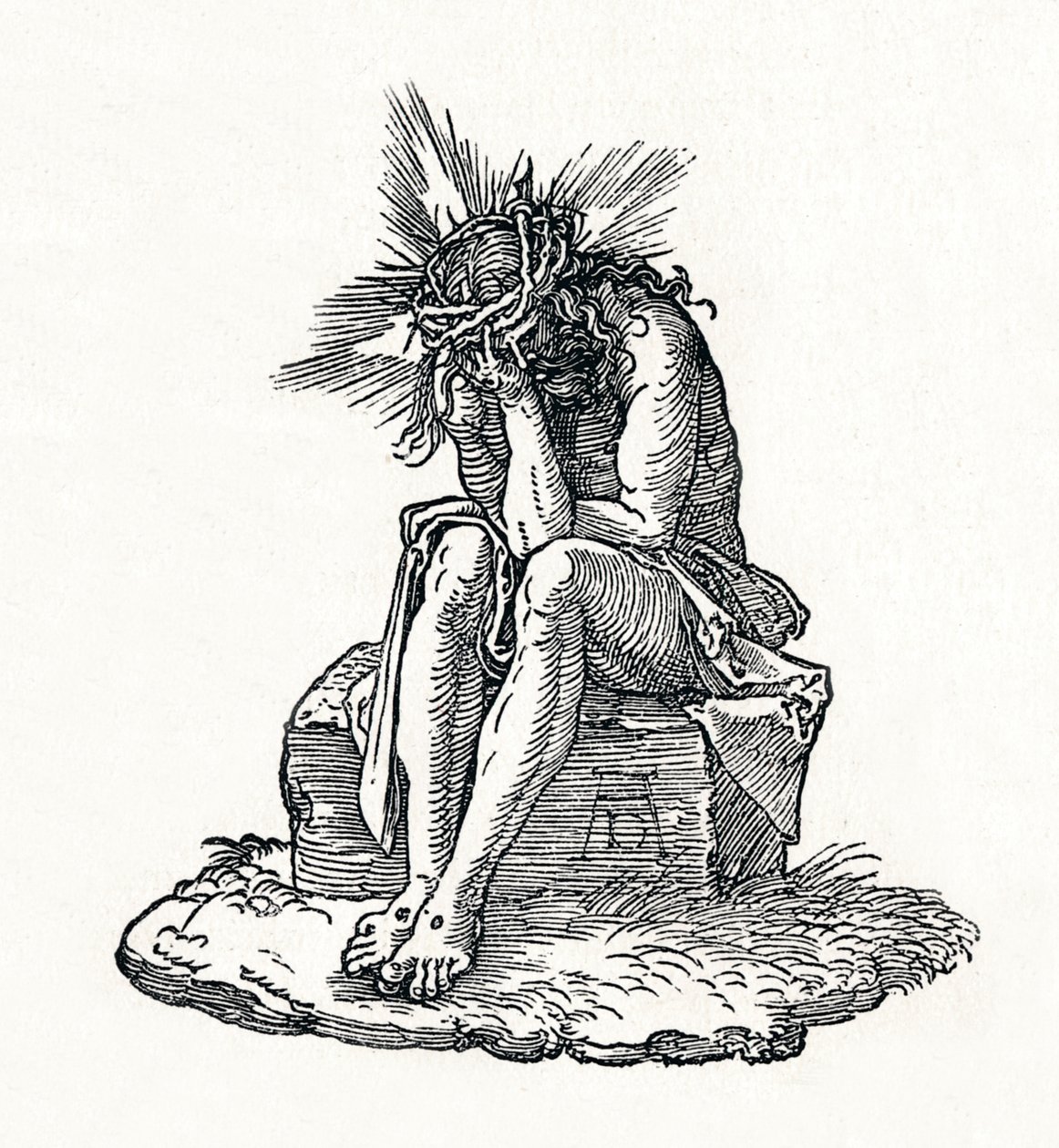 दुःखों का आदमी। टाइटल-पेज टू स्मॉल पैशन।, c1511, 1906 द्वारा अल्ब्रेक्ट ड्यूरर