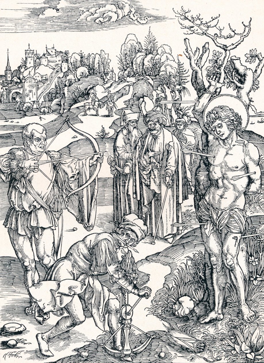सेंट सेबेस्टियन की शहादत, c1495 1906 द्वारा अल्ब्रेक्ट ड्यूरर