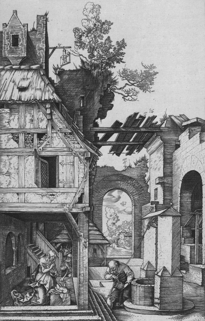 द नेटिविटी, 1504, 1906 द्वारा अल्ब्रेक्ट ड्यूरर