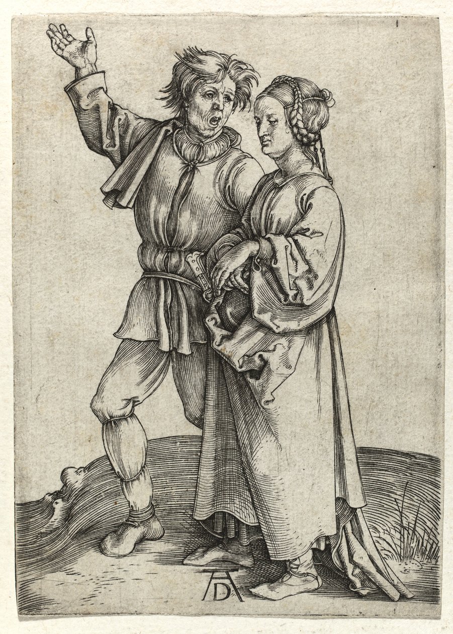 किसानों की जोड़ी, c.1497 द्वारा अल्ब्रेक्ट ड्यूरर