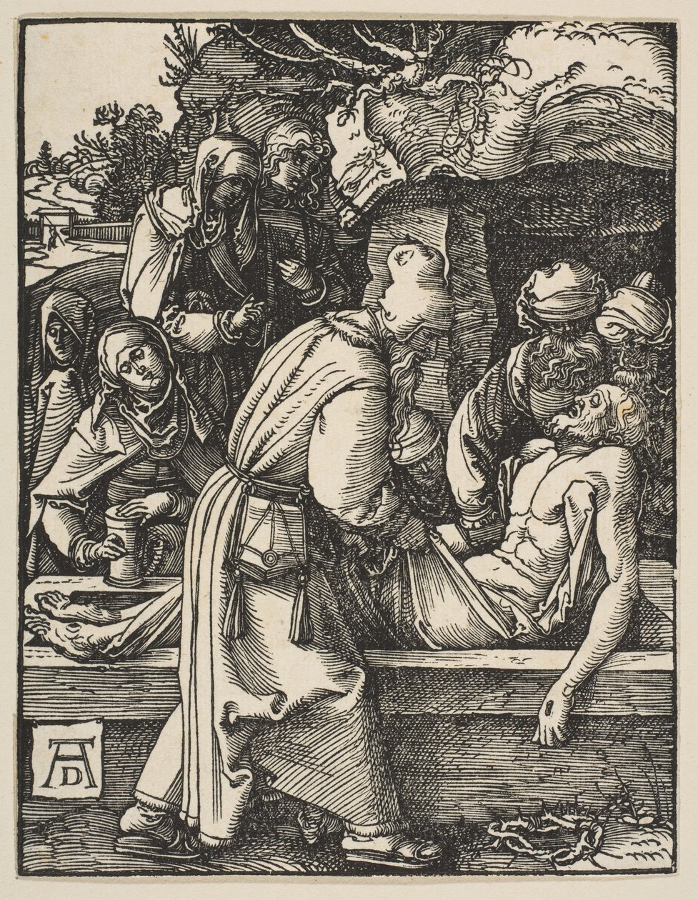 डिप्रेशन, स्मॉल पैशन से, c.1509 द्वारा अल्ब्रेक्ट ड्यूरर
