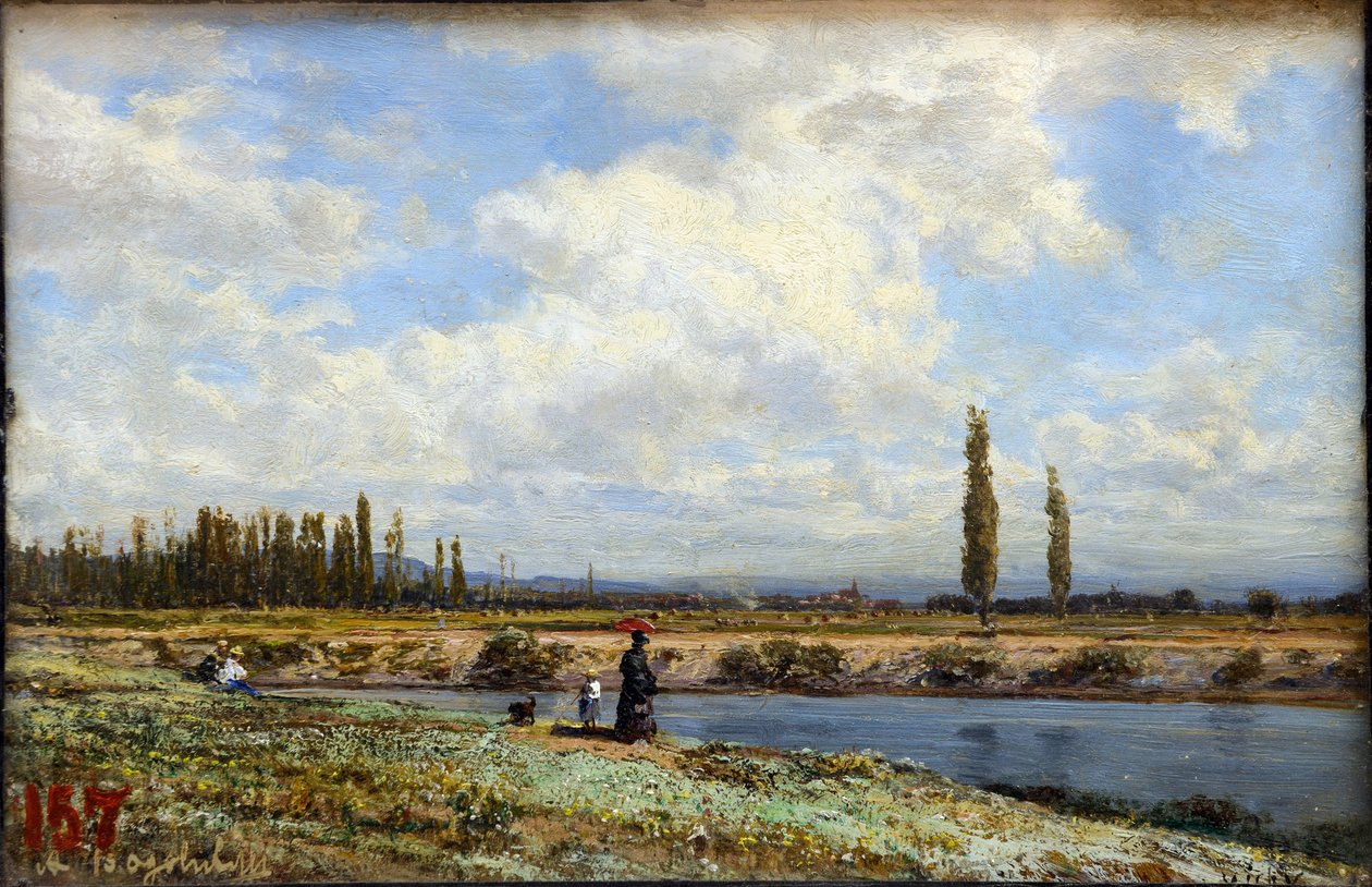 विची बैंक। अलेक्सी पेत्रोविच बोगोलीबोव (बोगोलीउबोव या बोगोलीउबोव) (1824-1896) द्वारा अलेक्सी पेट्रोविच बोगोलीबोव