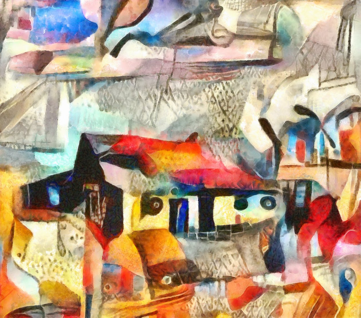शीर्षकहीन, 2017, (मिश्रित मीडिया) द्वारा एलेक्स कैमिंकर