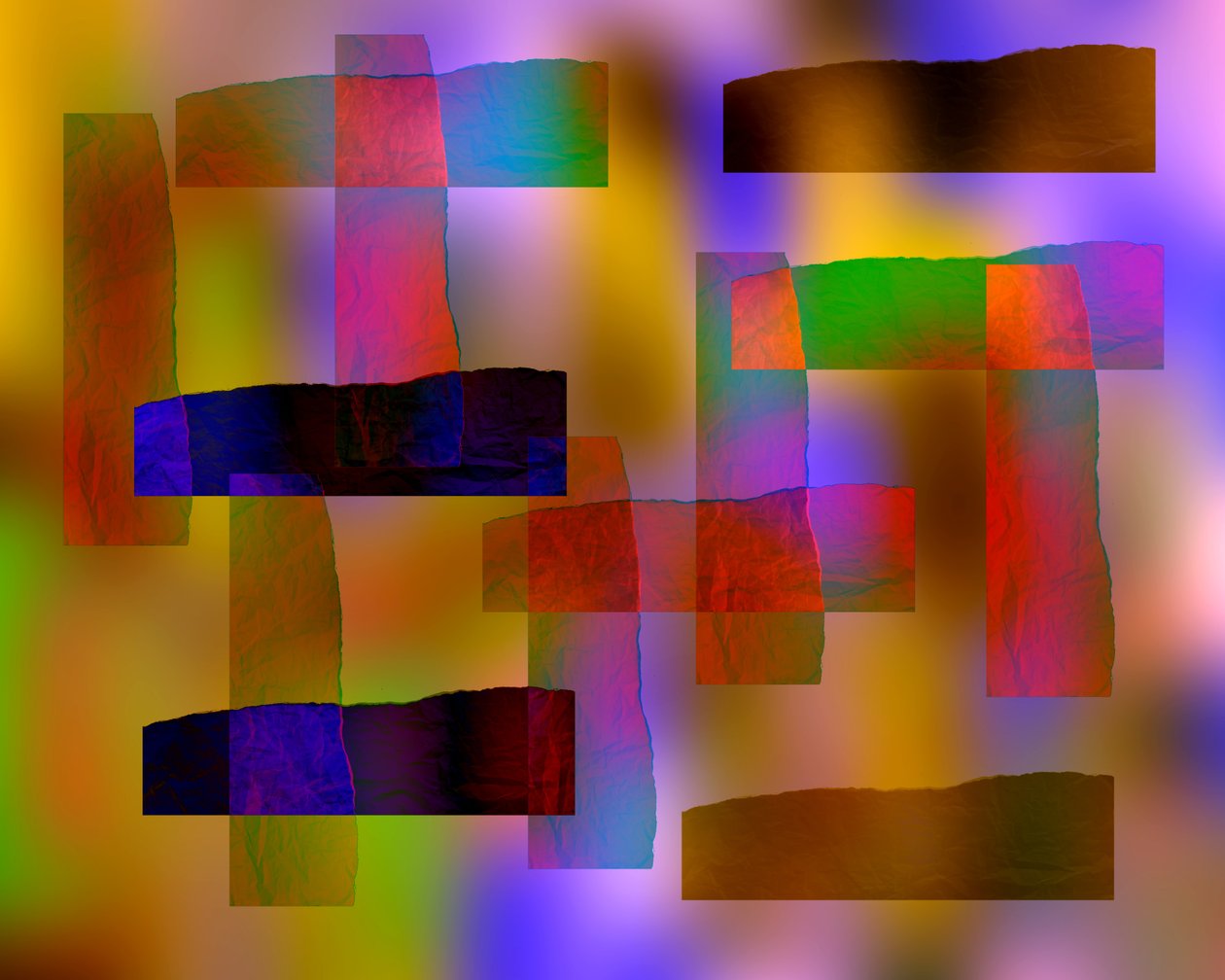 etude #11,2019,(मिश्रित मीडिया) द्वारा एलेक्स कैमिंकर