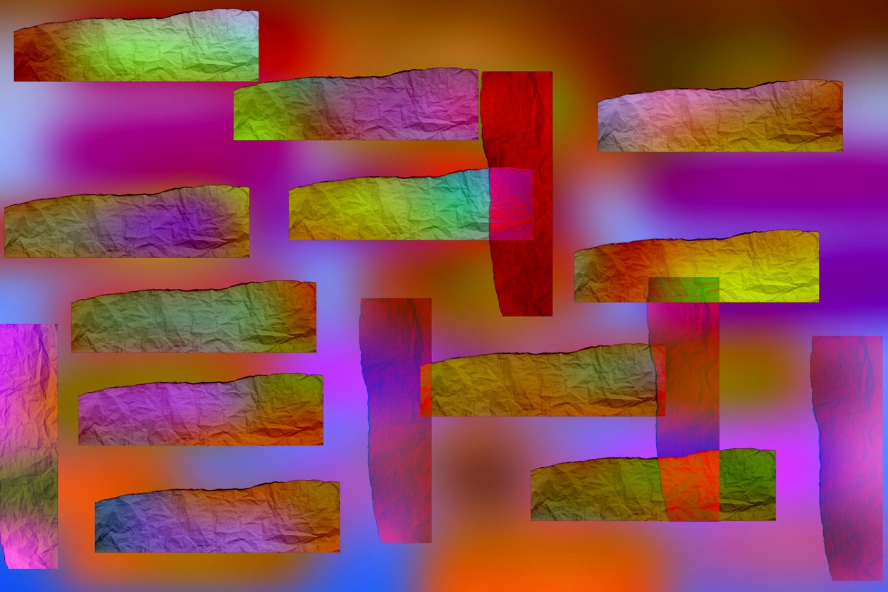 etude #13,2019,(मिश्रित मीडिया) द्वारा एलेक्स कैमिंकर