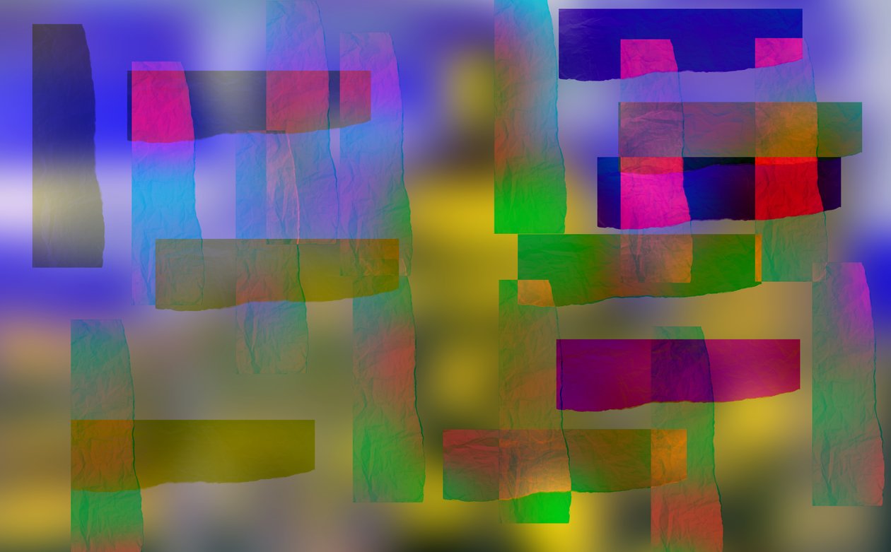 etude #15,2019,(मिश्रित मीडिया) द्वारा एलेक्स कैमिंकर
