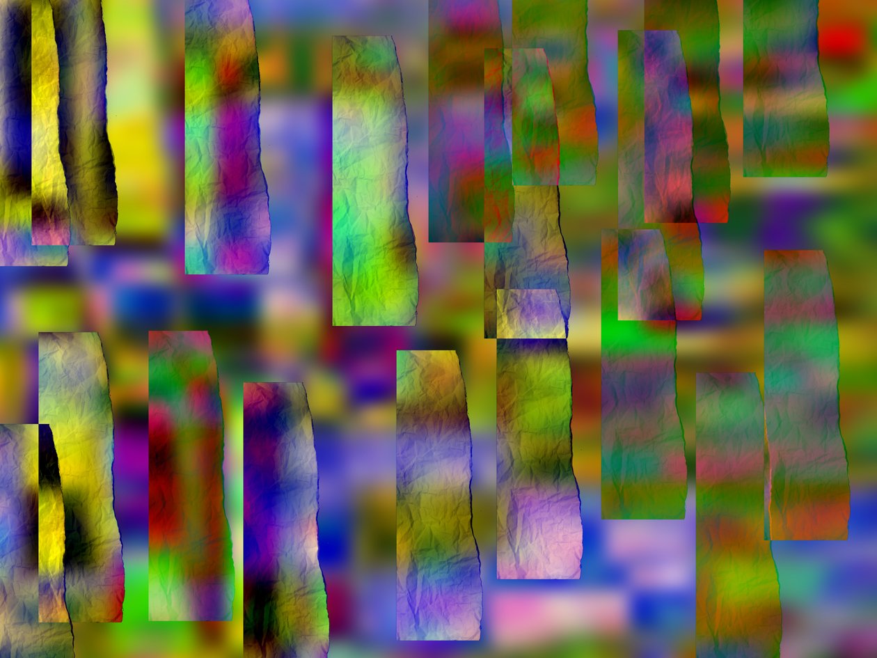 etude #23,2019,(मिश्रित मीडिया) द्वारा एलेक्स कैमिंकर